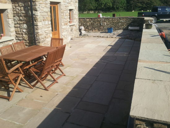 Patio finished