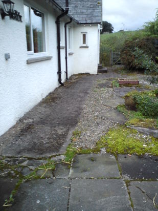 Pathway before