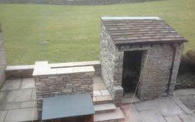 Re-Build Outbuilding and Patio